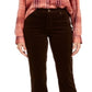 Charter Club Women's Lexington Tummy Control Corduroy Pants Brown Size 14X4
