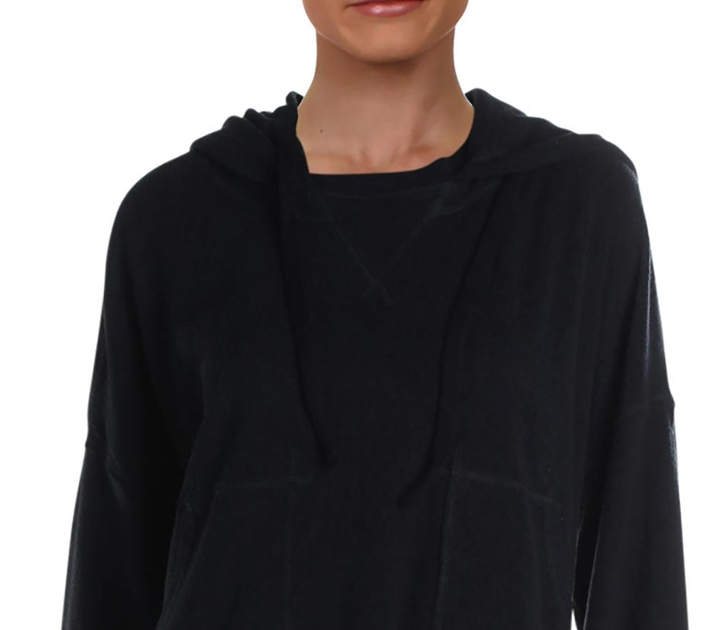 Free People Women's Radiant Hoodie  Black Size SM