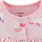 Carter's Baby Girl's Creeper Pink Size 9 MOS
