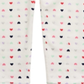 First Impressions Toddler Girl's Heart Print Leggings White Size 3 T