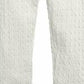 First Impressions Toddler Girl's Textured Leggings White Size 3 T