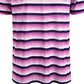 Attack Life By Greg Norman Men's Roadmap Striped Polo Casual Shirt Purple Size L