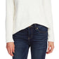 Vince Camuto Women's Long Sleeve Boat Neck Teddy Yarn Sweater Brown Size L