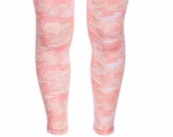 Ideology Big Girl's Printed Leggings Satin Pink Size M