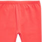 First Impressions Toddler Girl's Bow Trim Leggings Orange Size -3T