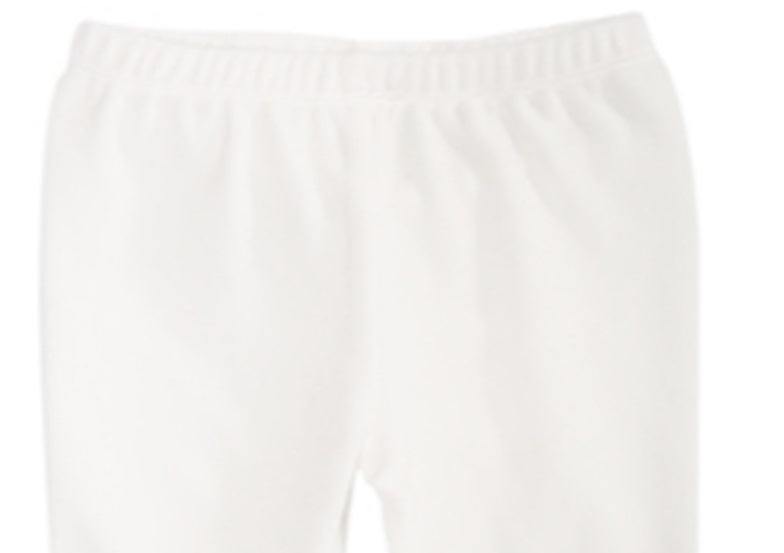 First Impressions Baby Girl's Velour Leggings White Size 4 T
