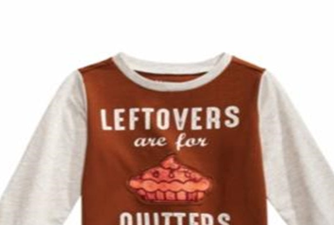 First Impressions Baby Boy's Colorblocked Leftovers T-Shirt  Brown Size 18M