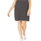 Karen Scott Women's Sport Stripe Dress  Pink Size XS