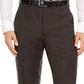 Ralph Lauren Men's Ultraflex Windowpane Plaid Classic Fit Stretch Suit Separate Pants Brown Size 34X32