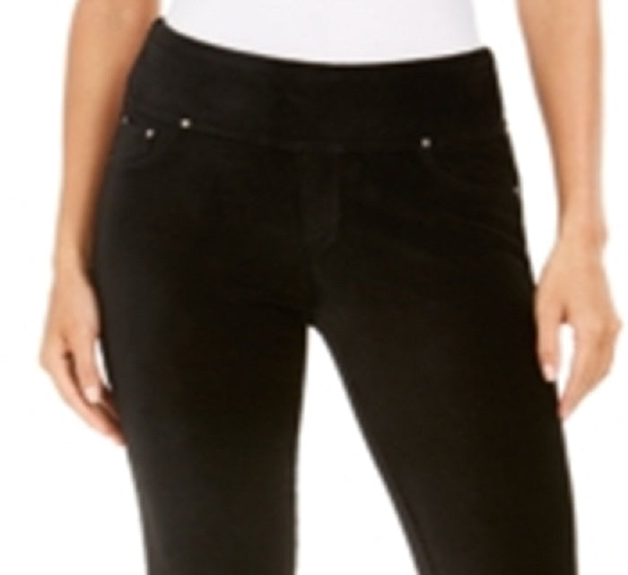 Style & Co Women's Skinny Corduroy Pants Black Size X-Small