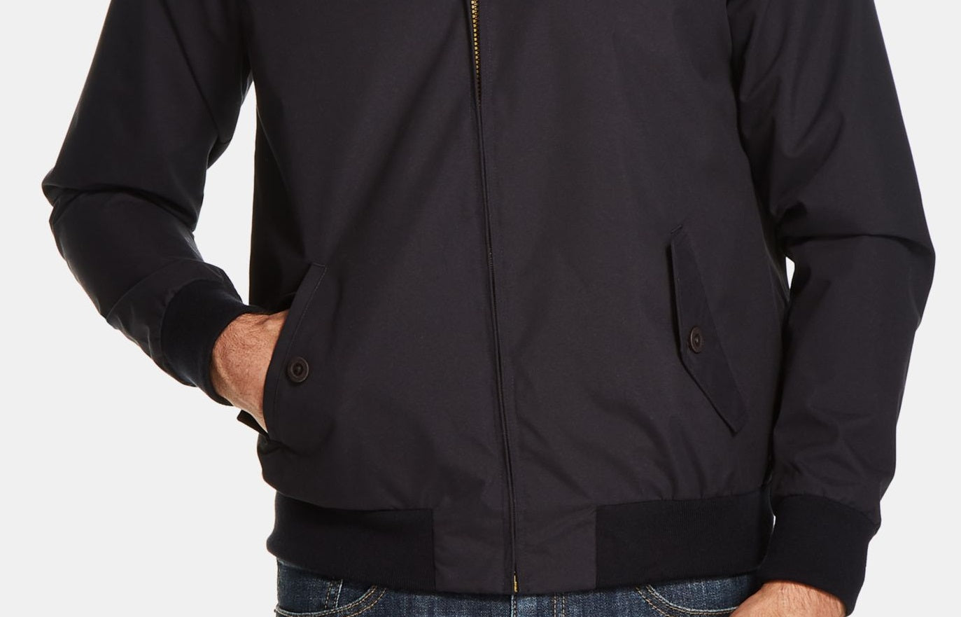 Weatherproof Vintage Men's Barracuda Lightweight Spring Jacket Navy  Size S