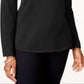 Karen Scott Women's Cotton Sweater Black Size Small