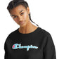 Champion Women's Fitness Activewear Sweatshirt Black Size X-Small