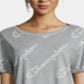 Champion Women's Fitness Running Crop Top Gray Size Large