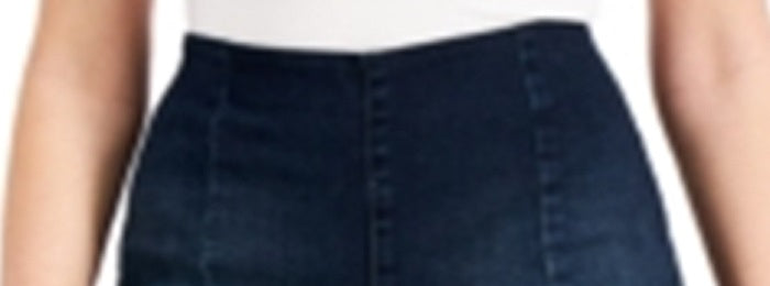 INC International Concepts Women's Pull on Jeans Shorts Blue Size 0