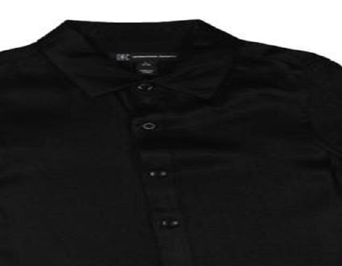 INC International Concepts Boy's Daddy and Me Satin Button Down Shirt Black Size M