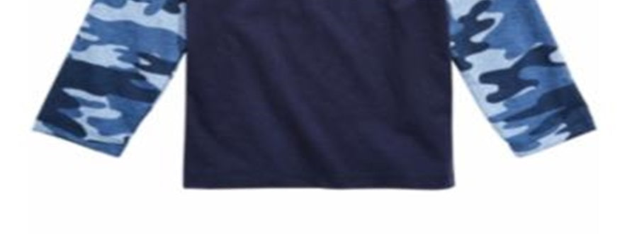 First Impressions Baby Boy's Cotton Baseball Pocket T-Shirt Blue Size 12MOS