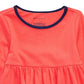 First Impressions Infant Girl's Ruched Heart Cotton Tunic Orange Size 3-6MOS
