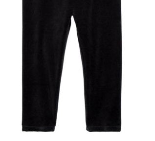 First Impressions Baby Girl's Velour Leggings Black Size 12MOS