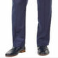 Ralph Lauren Men's Heather Wool Blend Pants Blue Size 36X32