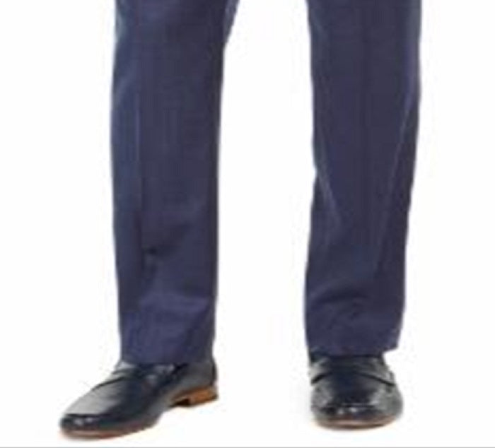 Ralph Lauren Men's Heather Wool Blend Pants Blue Size 36X32
