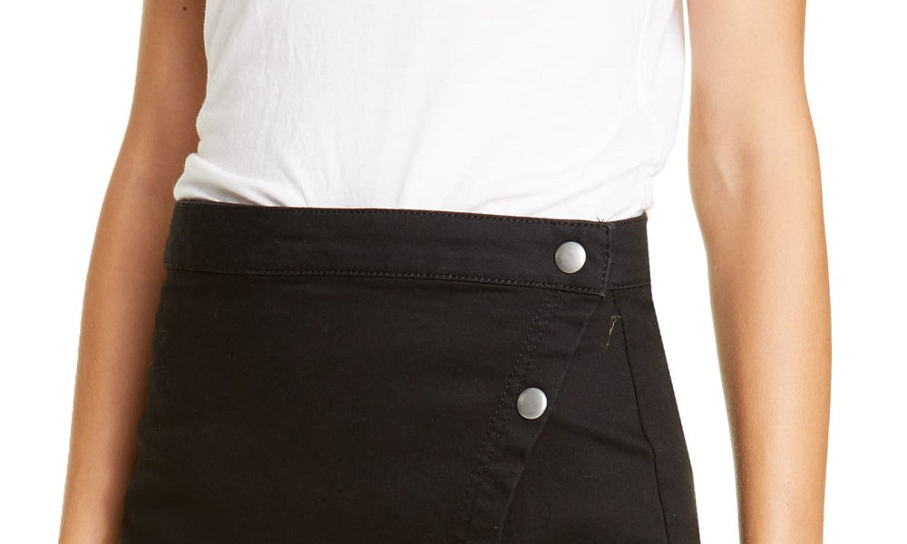 Free People Women's Mini a Line Skirt Black Size 0