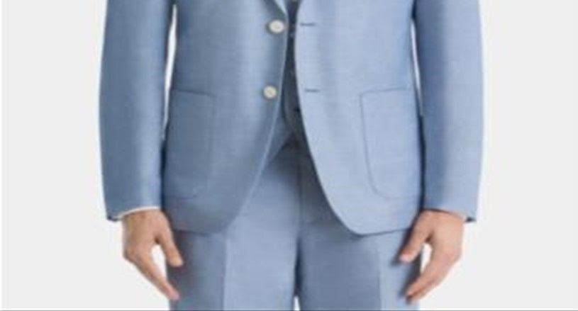 Ralph Lauren Men's Cotton Blazer Jacket Blue Size 54