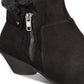 Karen Scott Women's Ursah Fabric Closed Toe Ankle Fashion Shoes Brown Size 8 M