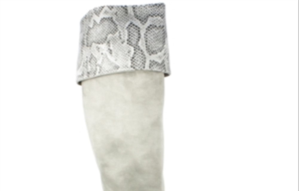 Rialto Women's Over the Knee Boots Grey Size 5 M
