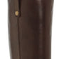 INC International Concepts Women's Fawne Wide Calf Riding Leather Shoes Brown Size 7.5M