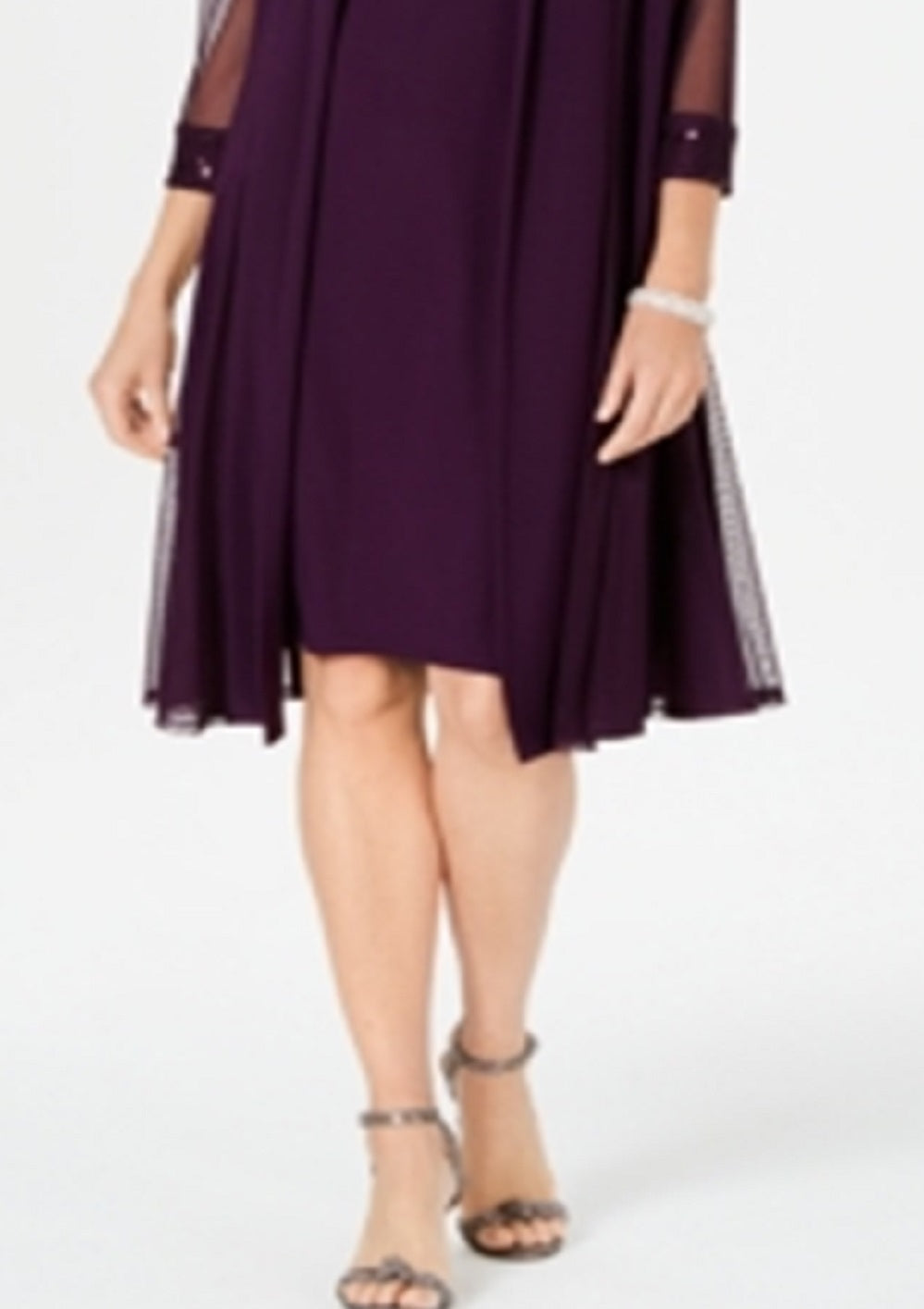 R & M Richards Women's Jacket & Dress Purple Size 10 Petite