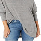 Free People Women's Bella Vista Tunic Top Grey Size Large