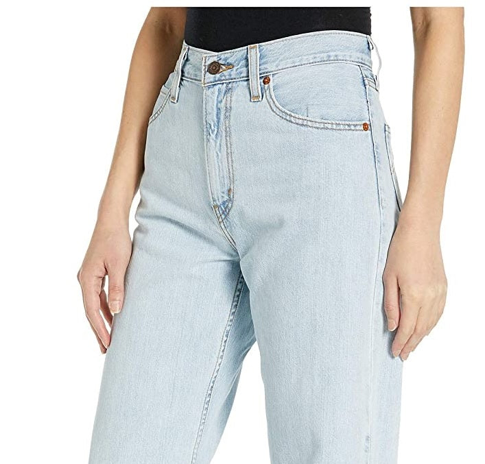 Levi's Women's Relaxed Fit Dad Jeans Blue Size 31