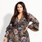 City ChicWomen's Highland Floral Dress Brown Size 22W