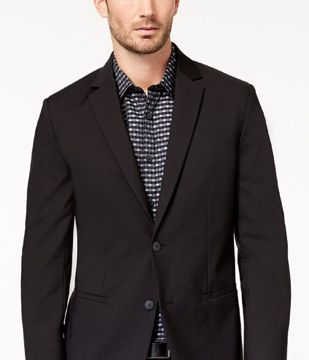 Alfani Men's Luxe Stretch Sport Coat Black Size Medium