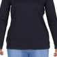 Ralph Lauren Women's Plus Stretch Long Sleeve Tee Blue Size 1X
