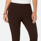 Style & Co Women's Leggings Brown Size X-Small
