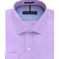 Tommy Hilfiger Men's Slim Fit Stretch Check Dress Shirt Purple Size XL
