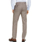 Michael Kors Men's Classic-Fit Airsoft Stretch  Birdseye Windowpane Suit Pants Brown Size 36X32