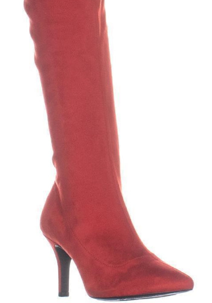 INC International Concepts Women's Fabric Pointed Shoes Red Size 6 M