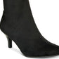 Impo Noland Wide-Width Wide-Calf Pointed-Toe Boots Fabric  Black Size 8W