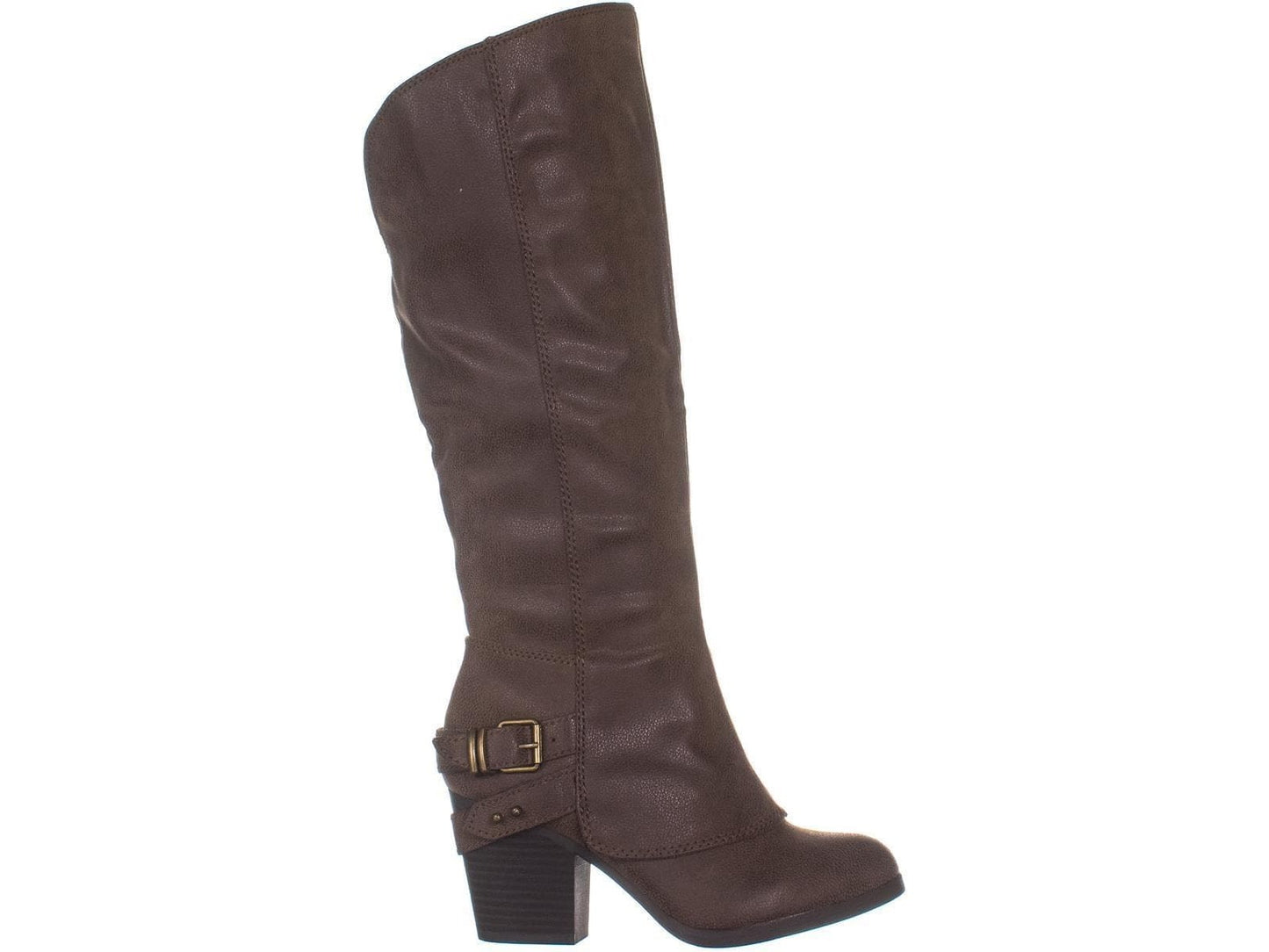 American Rag Women's Emilee Fabric Almond Toe Knee High Fashion Boots Gray Size 10.5 M