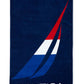Nautica Men's J Class Beach Towel Blue Size Regular
