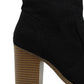 American Rag Women's Adrien Closed Toe Ankle Fashion Boots Black Size 8 M