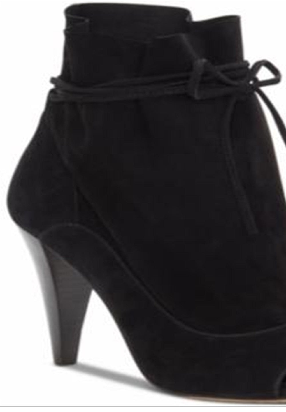 Vince Camuto Women's Avera Suede Bootie Black Size 9 M