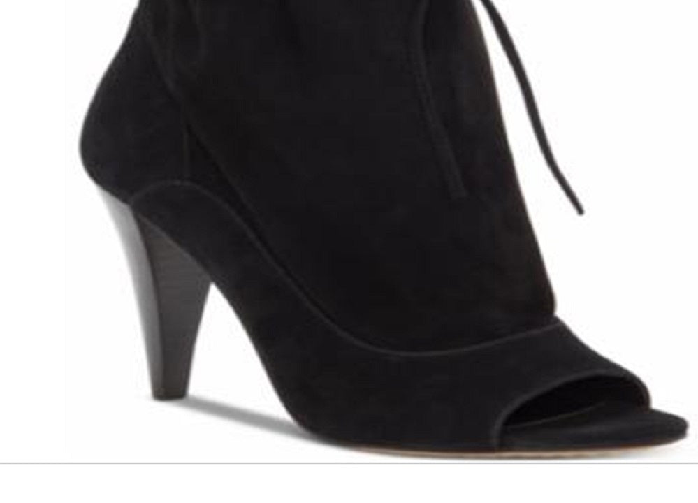 Vince Camuto Women's Avera Suede Bootie Black Size 9 M