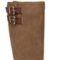 Guess Women's Harson5 Wide Calf Knee High Boots Brown Size 9W-WC
