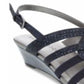 Karen Scott Women's Dasha Fabric Open Toe Casual Ankle Strap Sandals Blue Size 7.5 M
