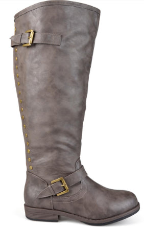 Journee Collection Women's Spokane Boot Brown Size 9.5M