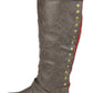 Journee Collection Women's Spokane Boot Brown Size 9.5M